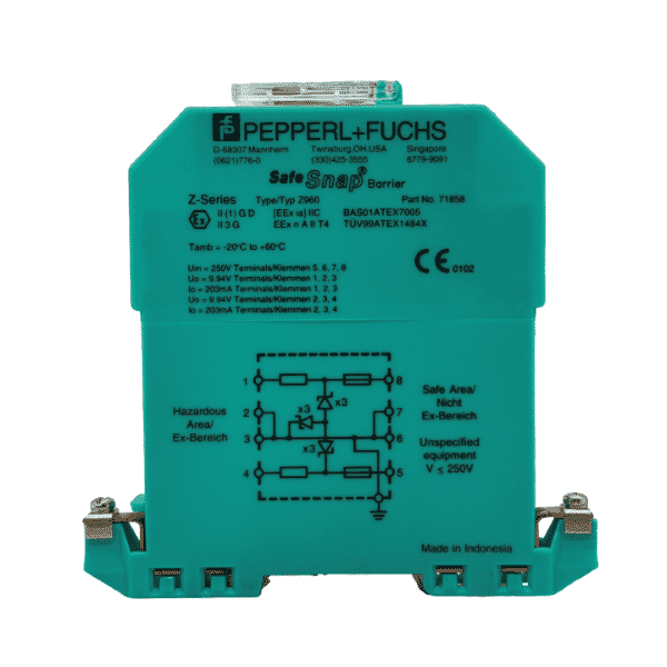 Pepperl+Fuchs Z960 Zener Barrier