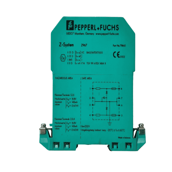 Pepperl+Fuchs Z967 Zener Barrier