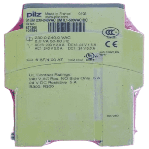 Pilz 827260 Monitoring relays / monitoring devices